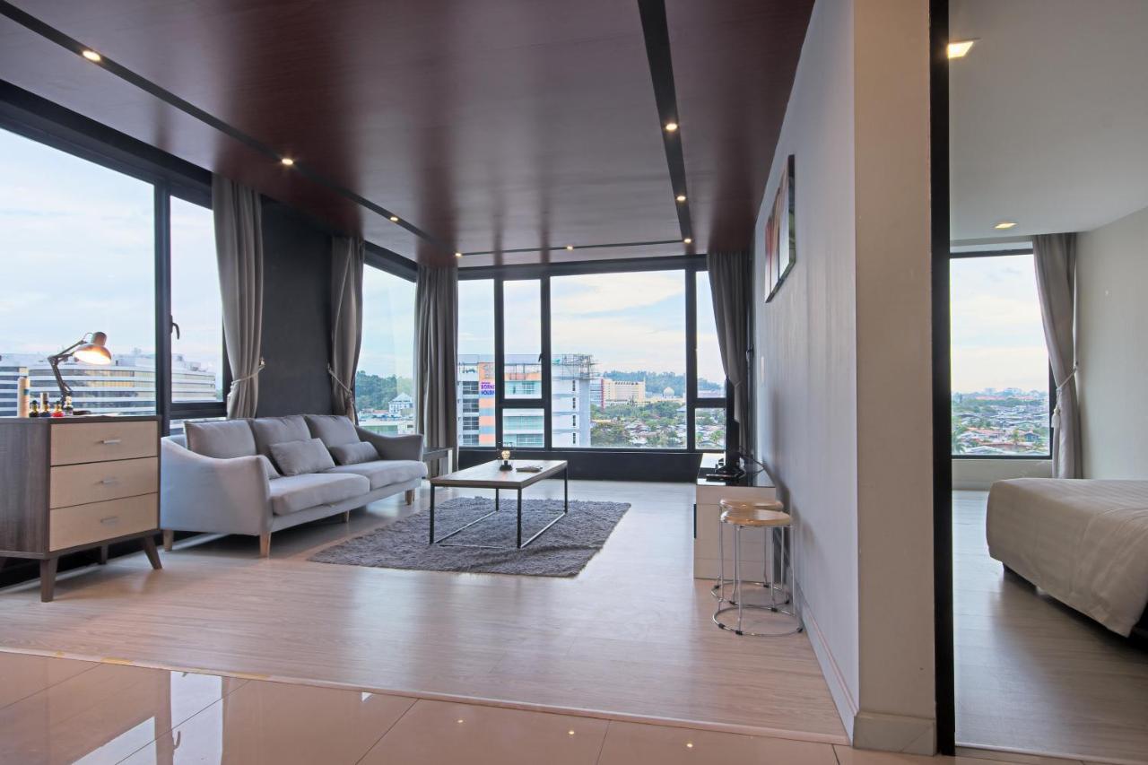 Cozy Living Sky Apartment Kota Kinabalu Buitenkant foto