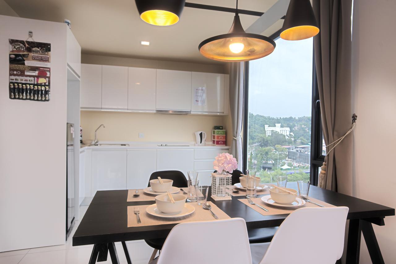 Cozy Living Sky Apartment Kota Kinabalu Buitenkant foto