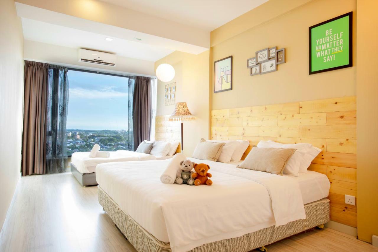 Cozy Living Sky Apartment Kota Kinabalu Buitenkant foto