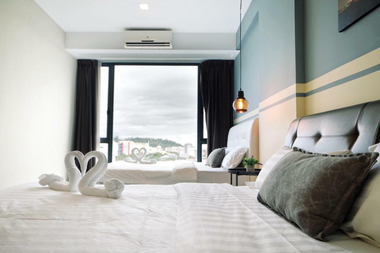 Cozy Living Sky Apartment Kota Kinabalu Buitenkant foto