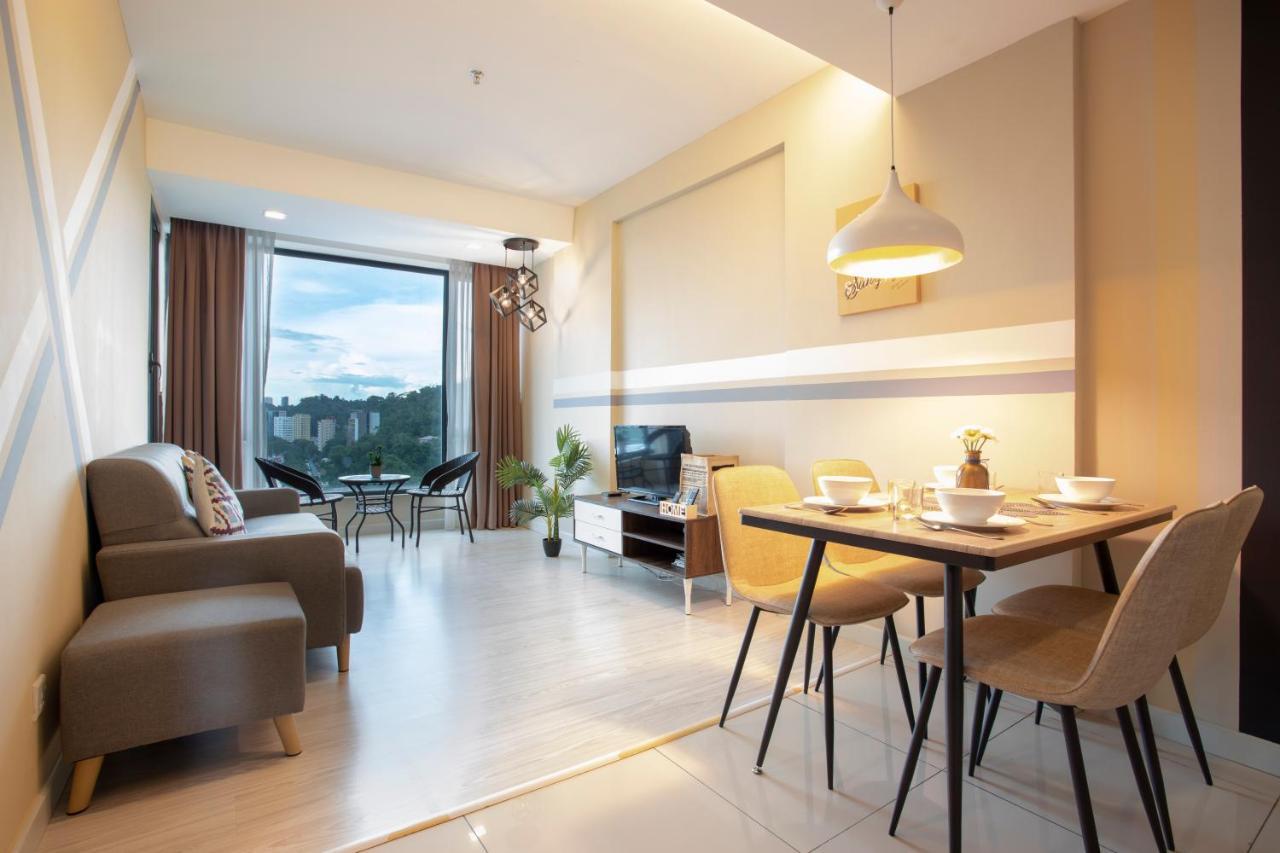 Cozy Living Sky Apartment Kota Kinabalu Buitenkant foto