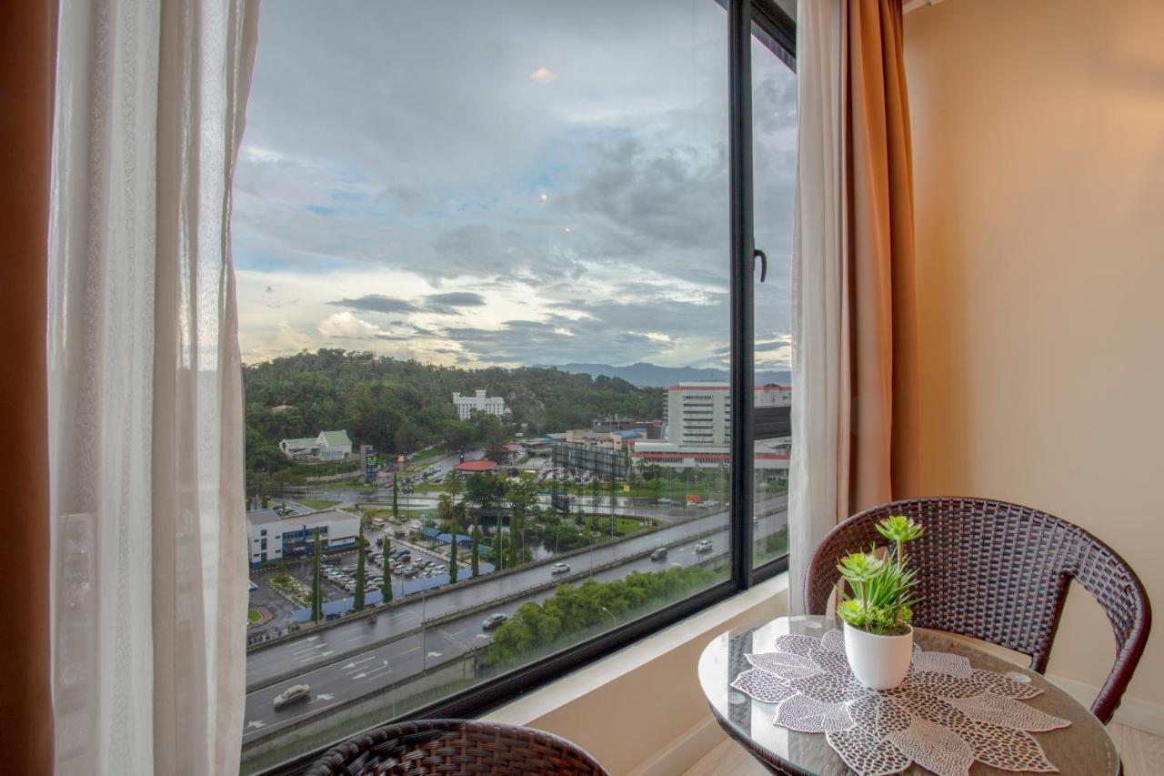 Cozy Living Sky Apartment Kota Kinabalu Buitenkant foto
